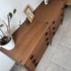 Vintage Scandinavian teak sideboard – 6 drawers – 1960s