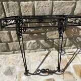 Wrought iron console