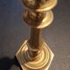 Bougeoir en bronze massif