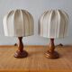Paire de lampes de chevet de style scandinave, 1990