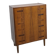 Mid-Century Deens Westergaards, Silkeborg palissander ladekast 6 lades