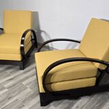 Fauteuils Art Déco par Jindrich Halabala, lot de 2