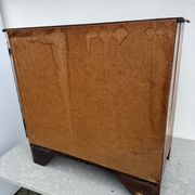 Commode en bois de burl vintage