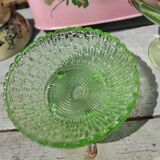 Glass compotier ouraline from portieux