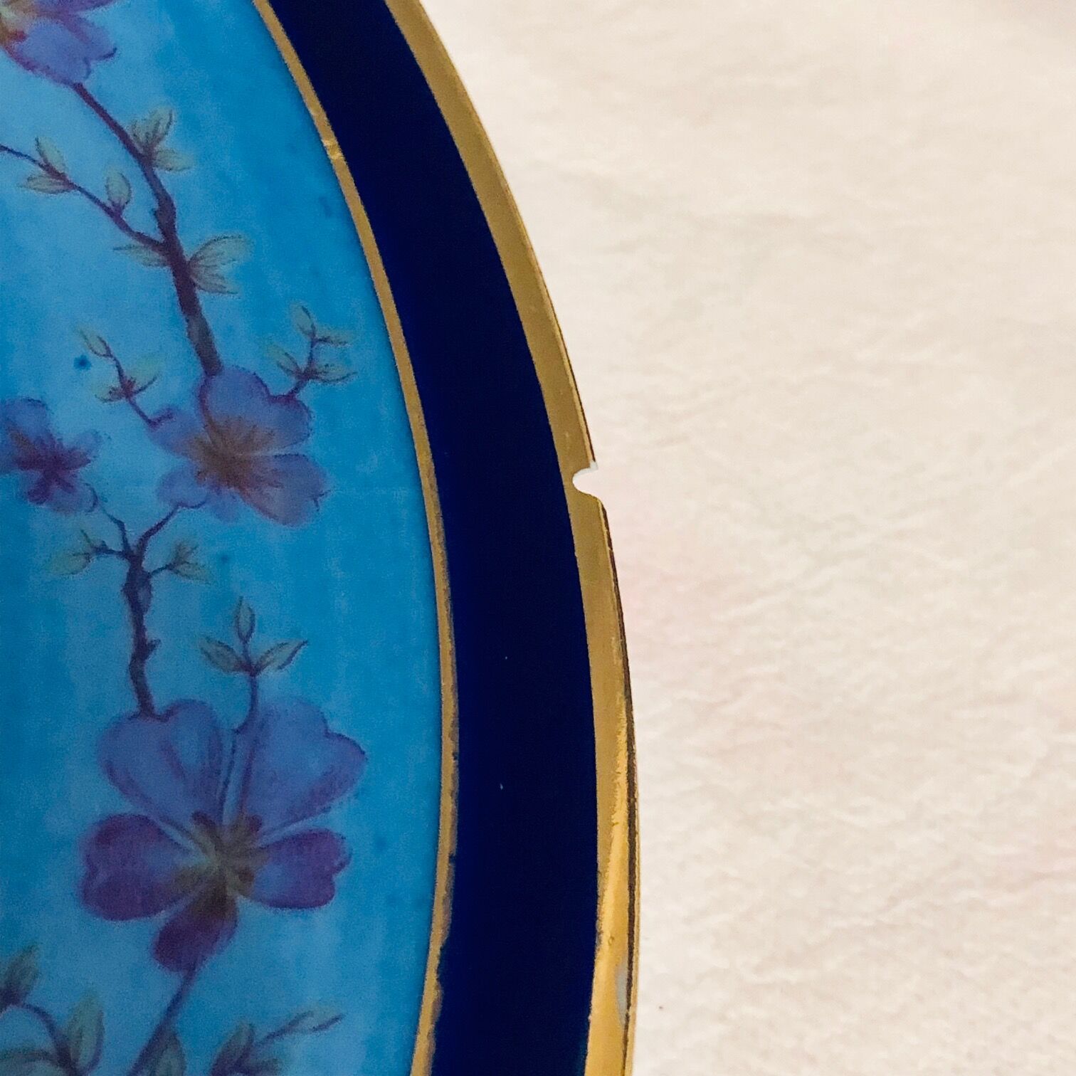 Limoges Chardonneret Plate