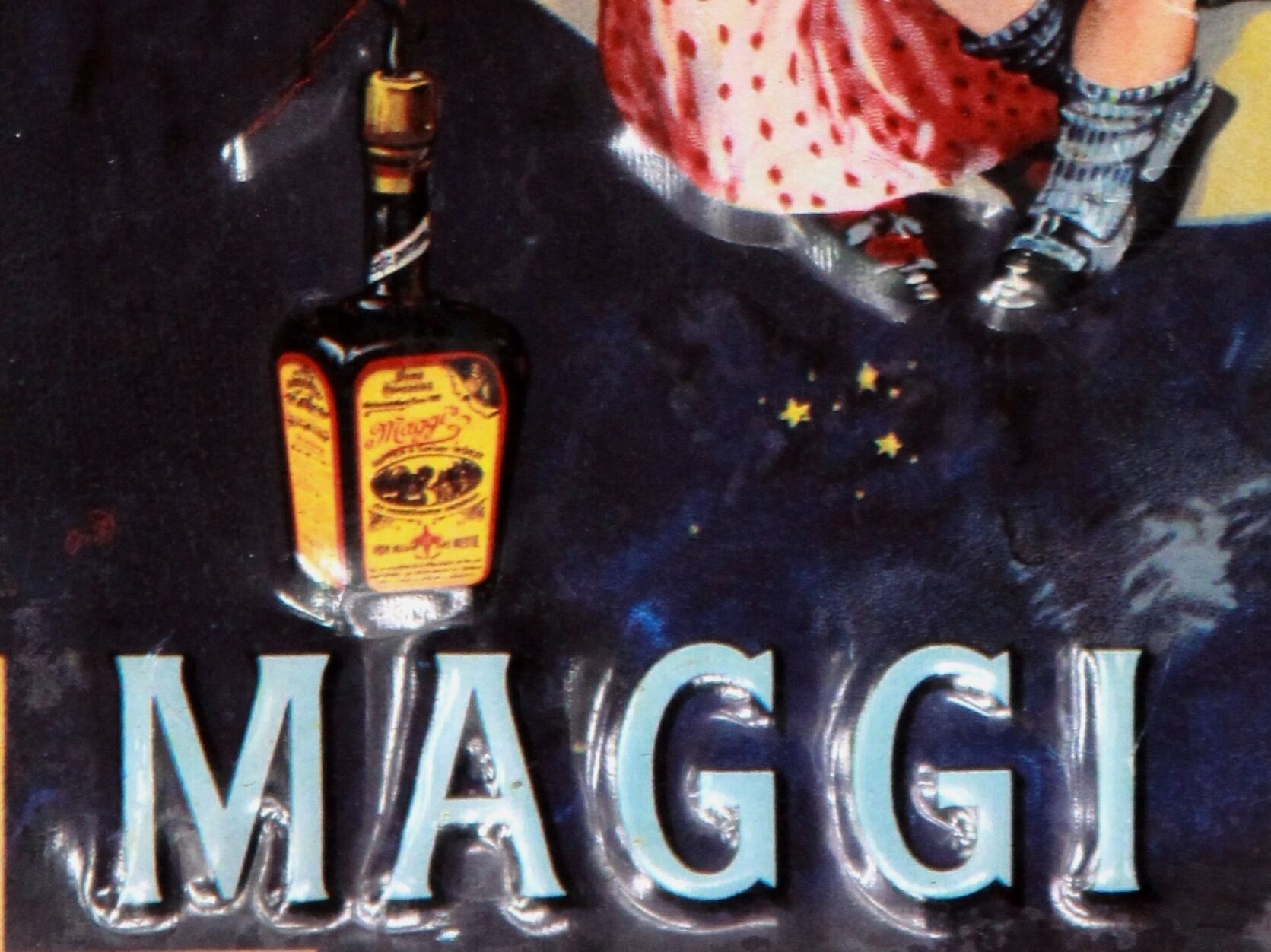 Maggi Advertising Plaque