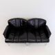 Girsberger Eurochair leather sofa 2-seater