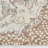 Beige & Brown Turkish Vintage Rug 166x272Cm SK 21860