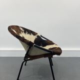 Mid-Century Swivel Balloon Armchair from Lusch & Co, 1960s