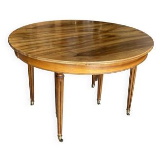 Louis XVI style 6-legged walnut table