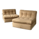 Pair of Amanta low chairs by Mario Bellini for C&B Italia, 1960s.