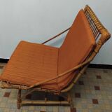 Vintage Rattan Armchair