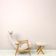 Fauteuil inclinable et repose-pieds par Alf Svensson