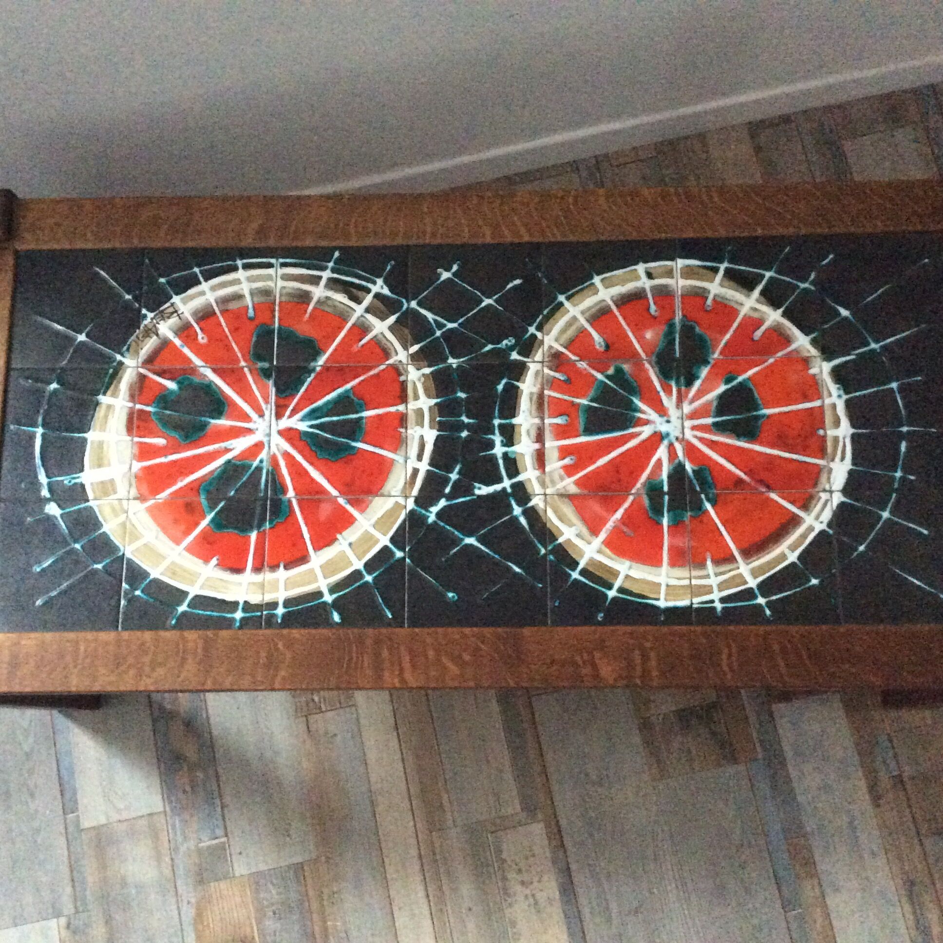 Juliette Belarti ceramic coffee table signed from the 70s