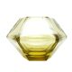 Art Deco vase, citrine crystal, designed by R. Hlousek, Moser, Czechoslovakia, 1930s