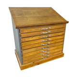 Printing cabinet with drawers