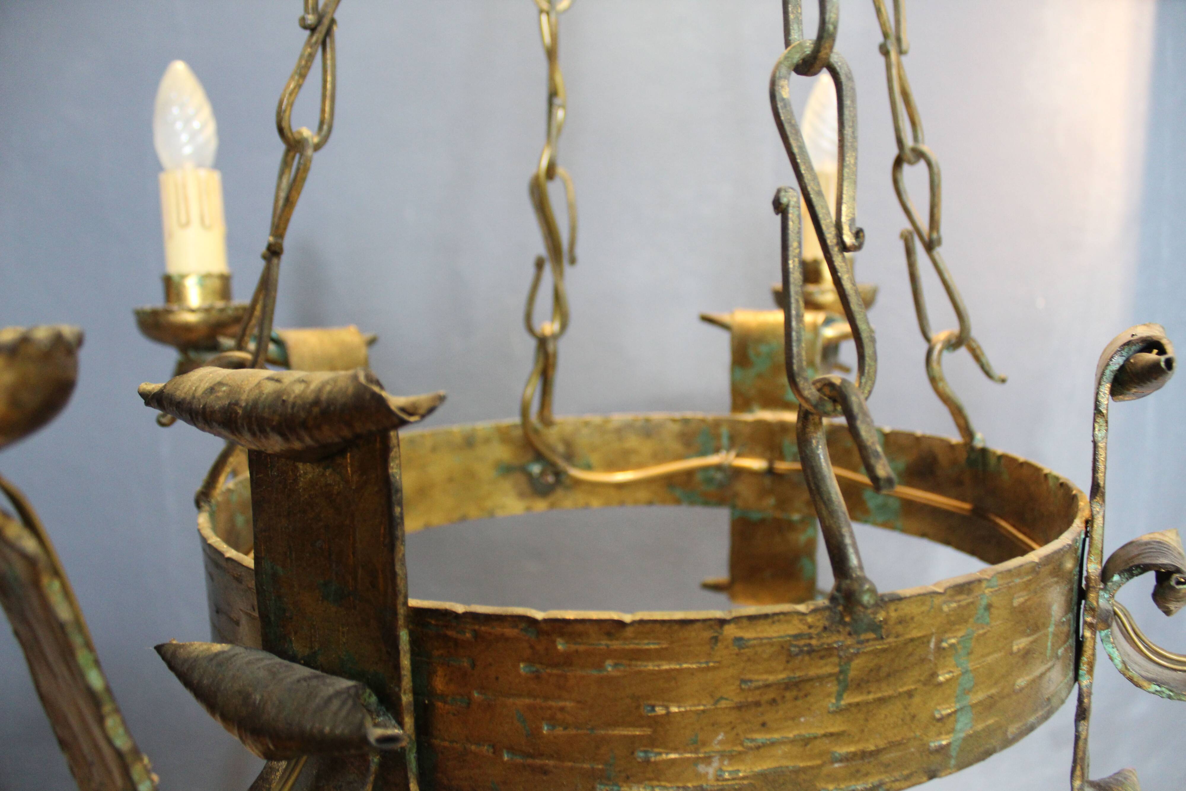 Antique Renaissance-style chandelier, Italy, 18th century