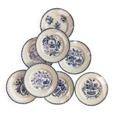 8 plates Terre de Fer Landscapes