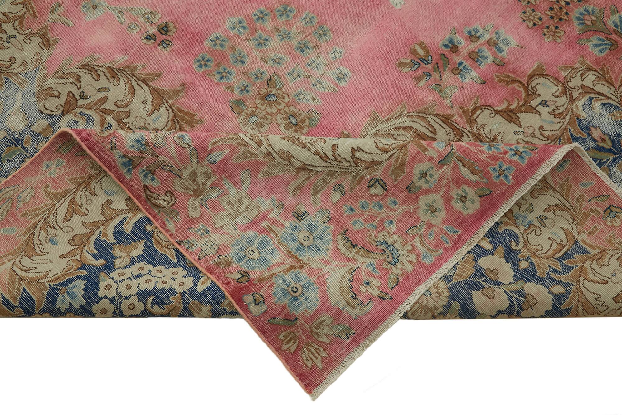 Tapis vintage unique fait à la main 300 cm x 494 cm