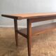 Table basse en teck des années 1960