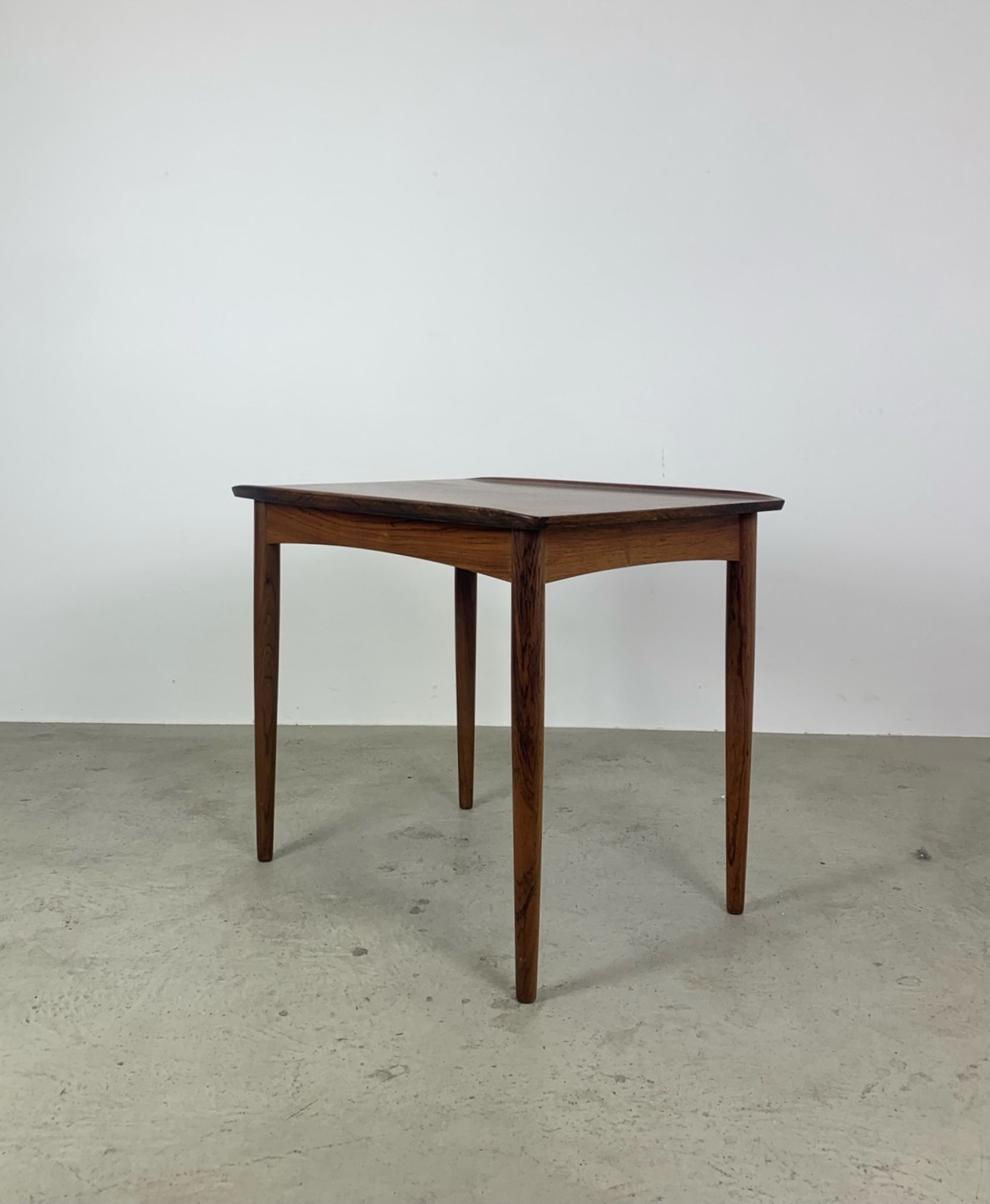 Side table in Palisander by Mobelintarsia, Denmark 1960