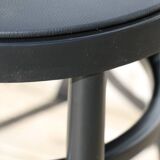 BAUMANN black seagull chair black skai