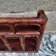 Vintage bamboo wall shelf