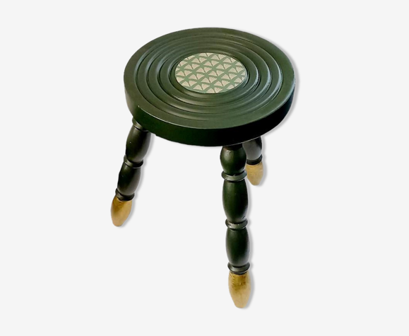 Tabouret vintage tripode