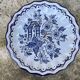 Nevers faience plate C. Bernard S. Lucet