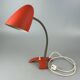 60s 70s lampe lampe de table lampe de bureau métal space age