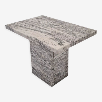 Side table in granite, 1980s