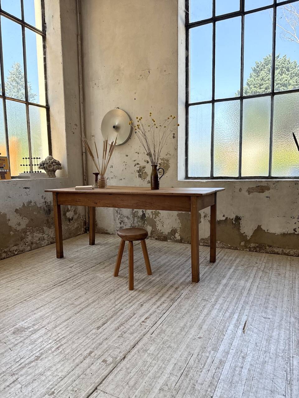 Cherry farmhouse table 1m8
