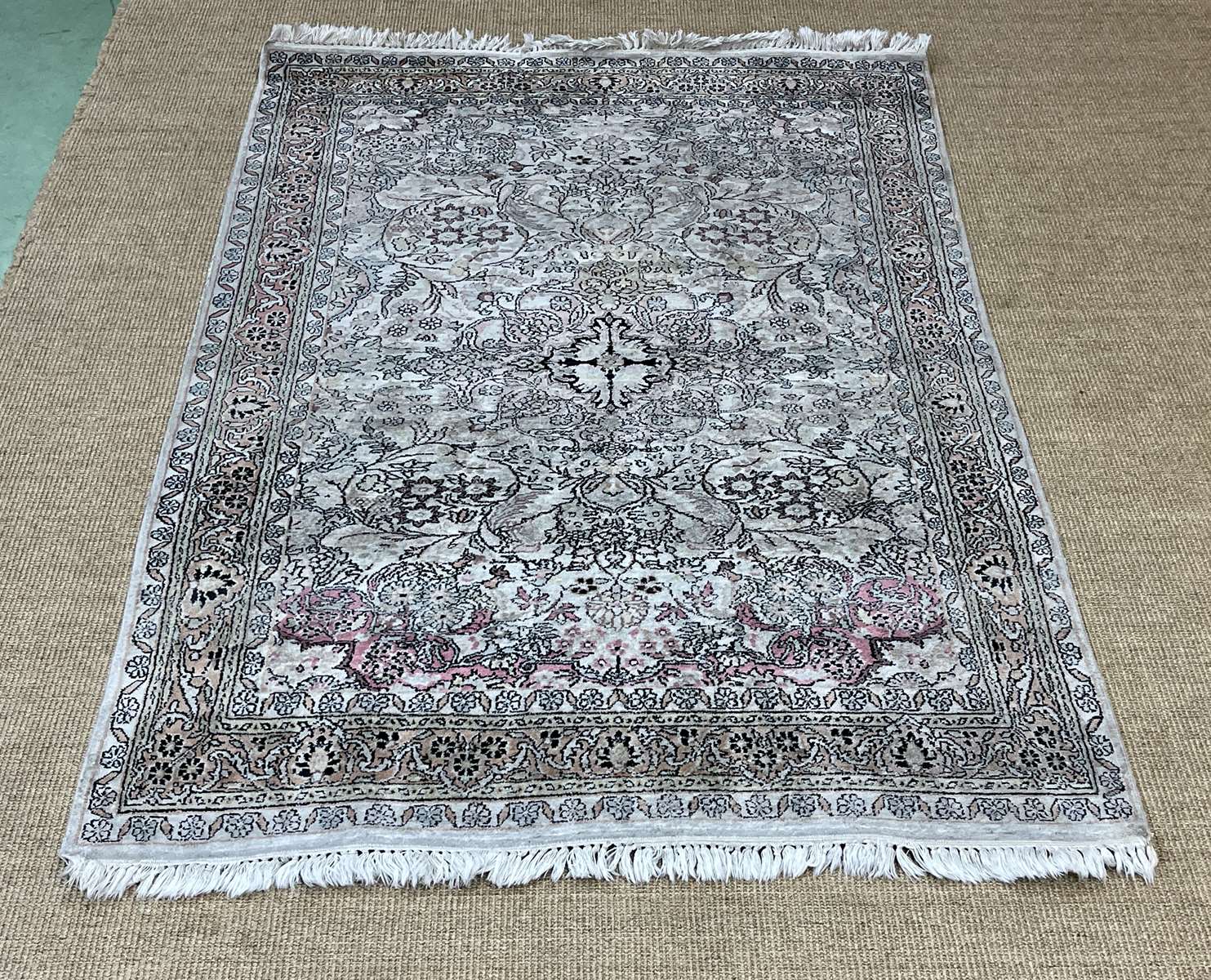 Handmade Iranian wool carpet