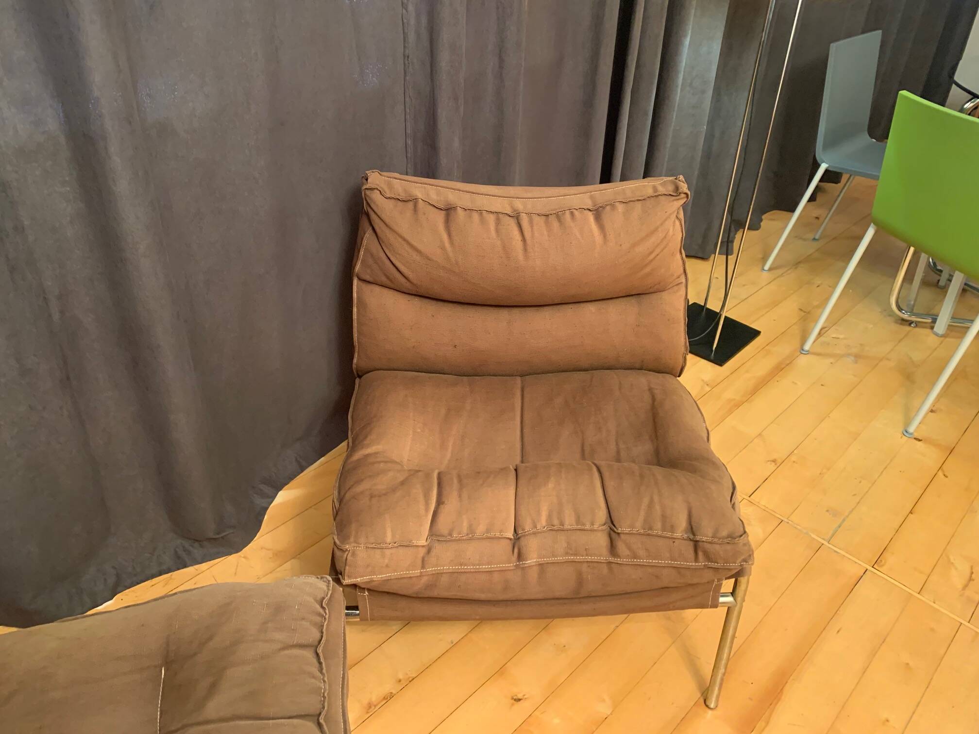 Gillis Lundgren easy chairs, Ikea, Sweden, 1970s