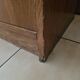 Vintage oak and veneer secretary, Scandinavian style – 1960s/70s
