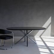 Table à manger Nodo par Carlo Bartoli, produite par Tisettanta