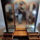 Venetian hairdresser with triptych mirror