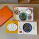 Hermès Voyage en Ikat 41-Piece Fine Porcelain Dinnerware Set
