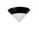 Memphis Milano style - 'Cone' - ceiling light - glass - metal - 80s