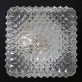 Cast glass square ceiling 21x21cm