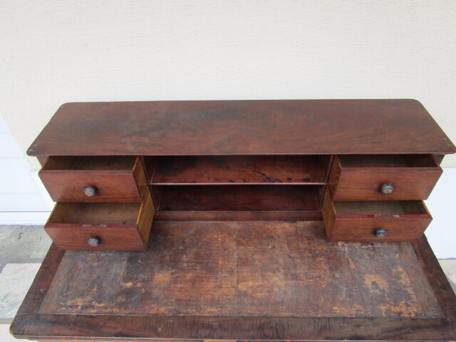 Old wooden desk