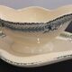 Old Choisy Le Roi earthenware gravy boat, Chinon decor