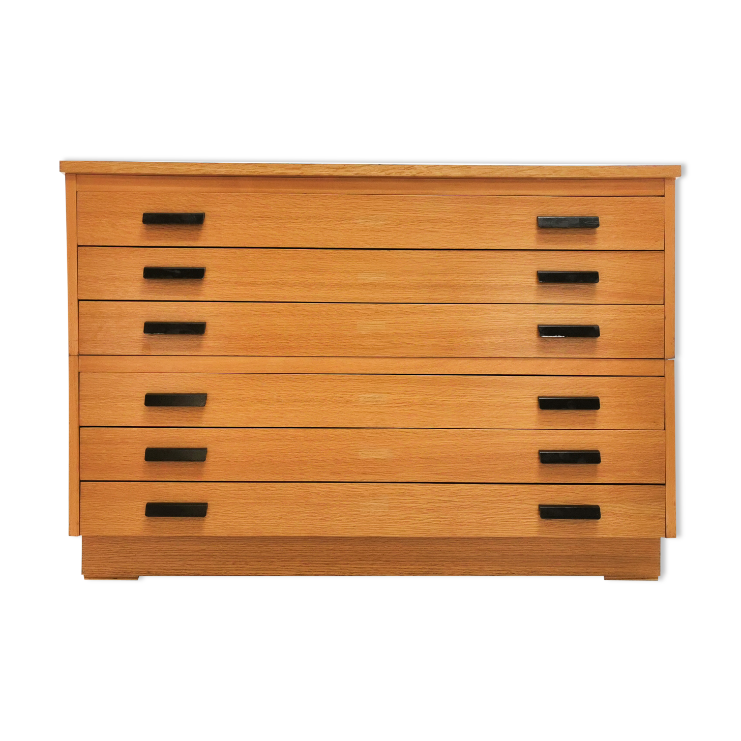 Vintage British Made Plan Chest of Drawers Artists Architects Map Table