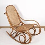 Rocking chair, curved wood