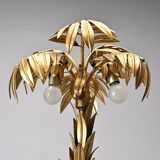 Gold Metal Table Lamp by Hans Kögl circa 1970
