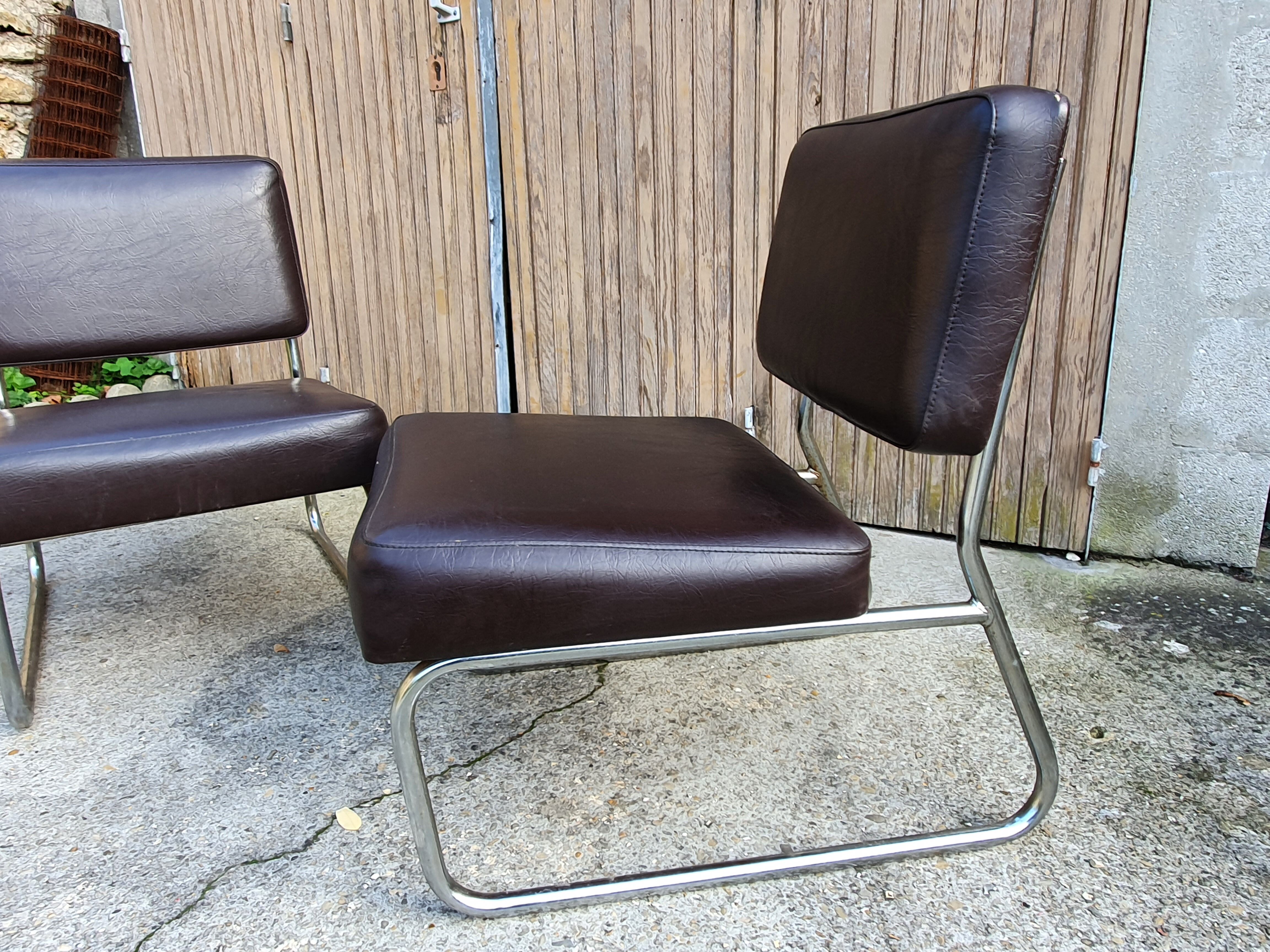 Pair of armchairs 70s