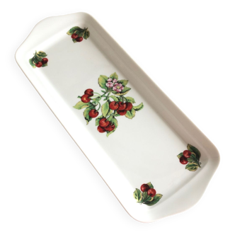 Vintage porcelain cake dish Pillivuyt France