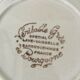 Set de 11 assiettes et plat en grès Chardon Sarreguemines