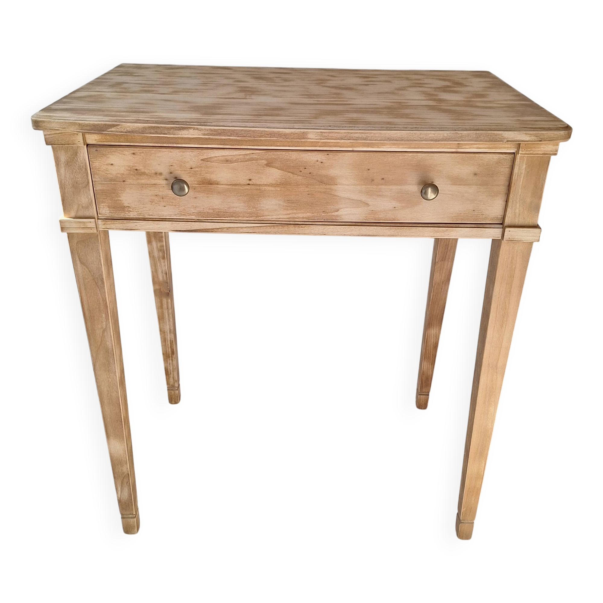 Bureau / Table d'appoint / Console en bois massif de style Louis-Philippe