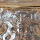 Old pair of Portieux glassware candlesticks